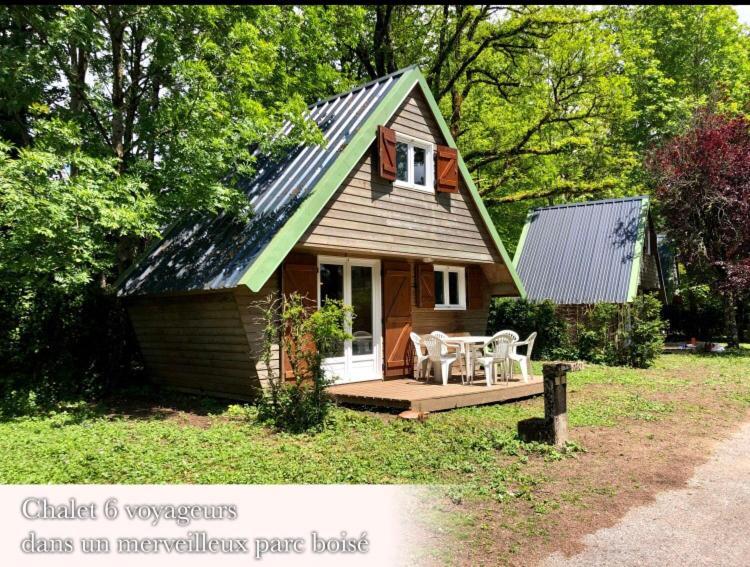 Chalet Dans Le Parc D'Un Manoir Du Xixeme Angles  Exteriör bild